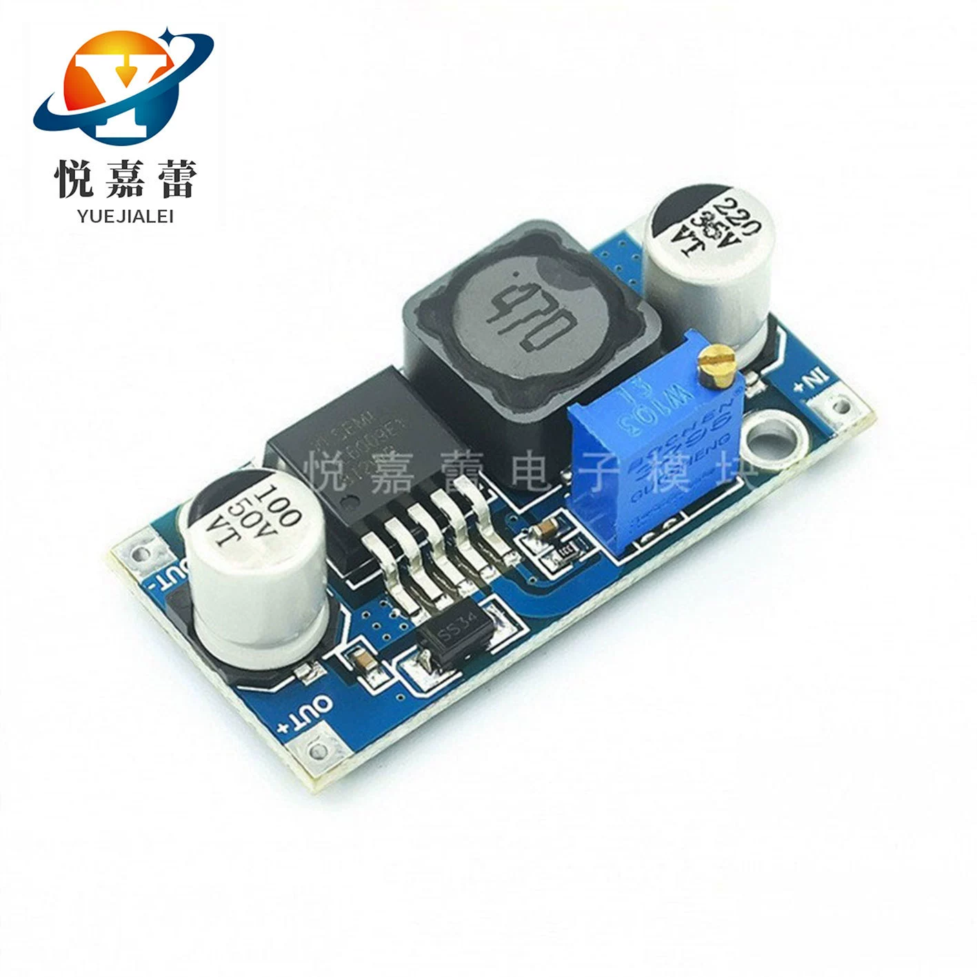 Модуль повышения XL6009 DC-DC выходной регулируемый ток модуля питания ультра LM2577 4A