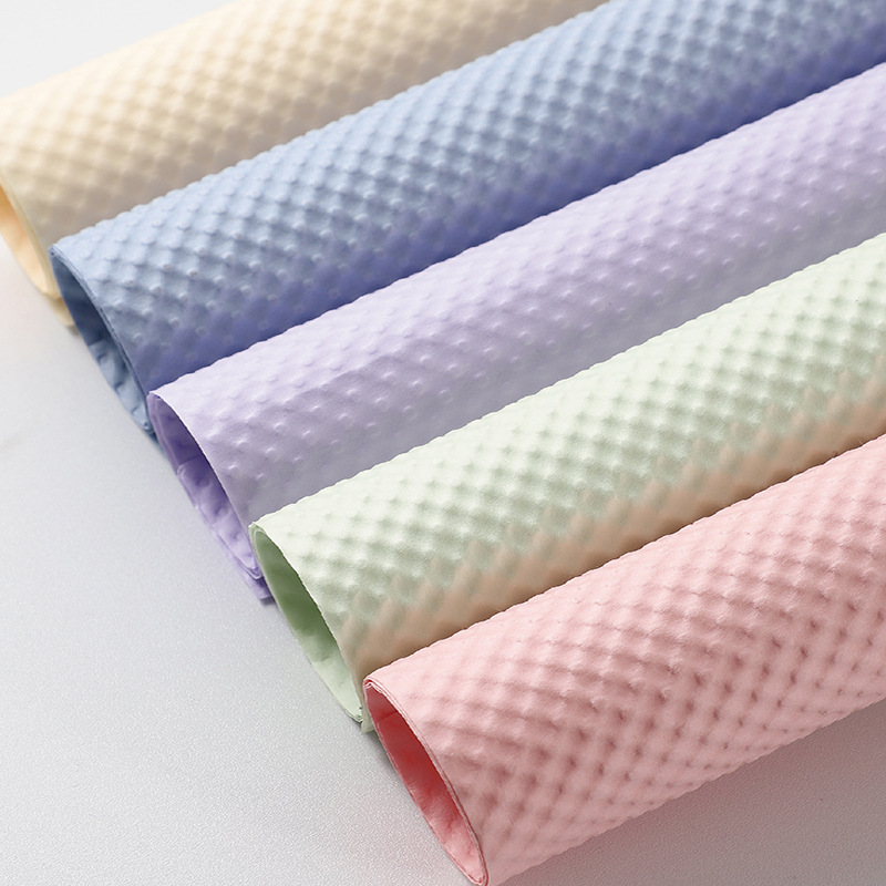 Papel de Regalo con Relieve Tridimensional, Estilo Nuevo, Papel para Envolver Ramos de Flores, Venta Caliente, en Existencia, al por Mayor