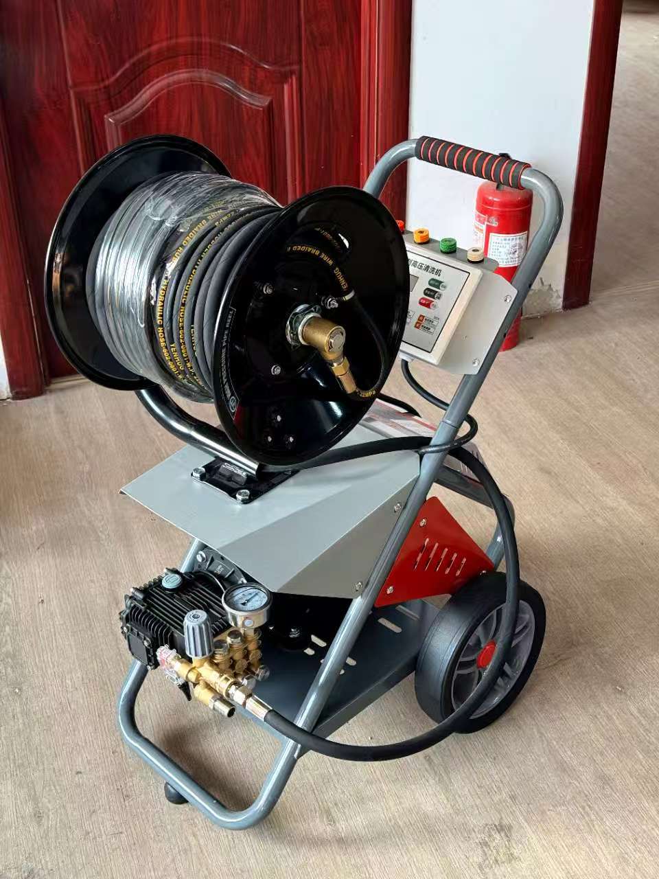 High-Pressure Car Washing Machine 220V Commercial Cleaning Water Booster Car Washing Pump Multi-Functional Car Washer