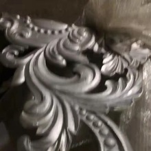 厂家   一对砂铸铝花式门头花  装饰配件 美观实惠