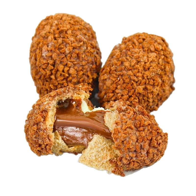 Хрустящие шоколадные шарики (Kinder) 22,4 г, молочный и какао, хрустящая вафля