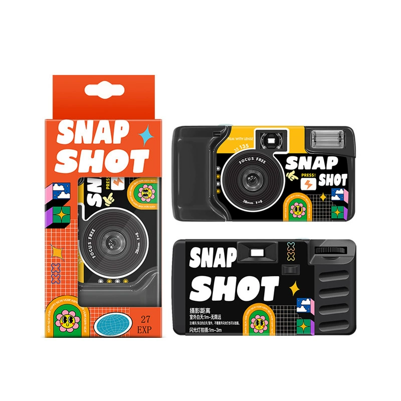 "SNAP SHOT" цветная 27 камера моментальный снимок одноразовая пленочная камера