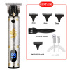 Bagger T9 Bald Bald Push Professional Electrical Pusher Oil Head Cutting Mark Scarning Shaver -shaved Severe Charging