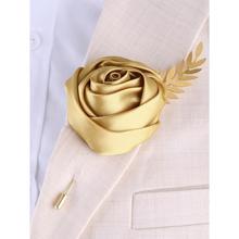 K8957 代发速卖通亚马逊跨境新款头纱1 件金色鲜花装饰新郎新