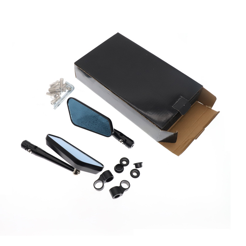 Espejo retrovisor de motocicleta de fundición a presión, retrovisor general, retrovisor de mango retro, retrovisor transfronterizo