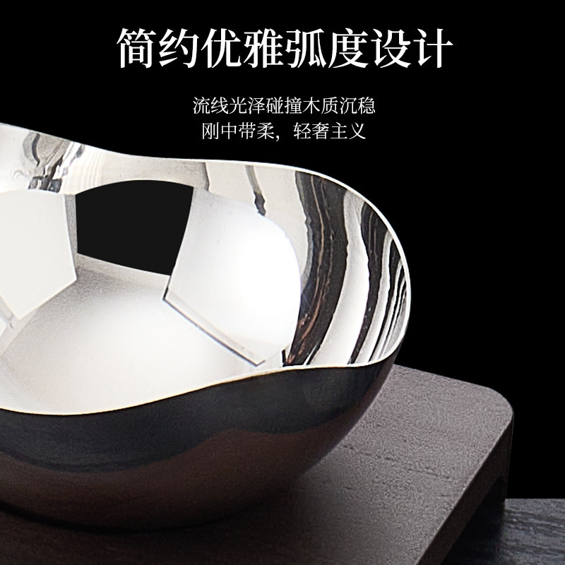 クリエイティブスナック収納碗ステンレスドライフルーツ皿家庭用茶何ナッツ皿果物皿茶トレーテーブル置物|undefined