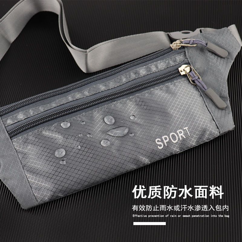 Waist pack new pattern motion men and women run Mobile phone bag ultrathin waterproof multi-function belt fashion Amazon wholesale