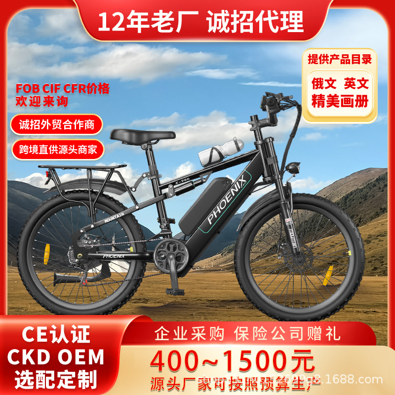 Phoenix electric asistido bicicleta de montaña nuevo estándar nacional de viaje de larga distancia corta en lugar de vehículo eléctrico ligero asistido