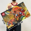 T3101 Red Boy mecha building blocks [526 particles]