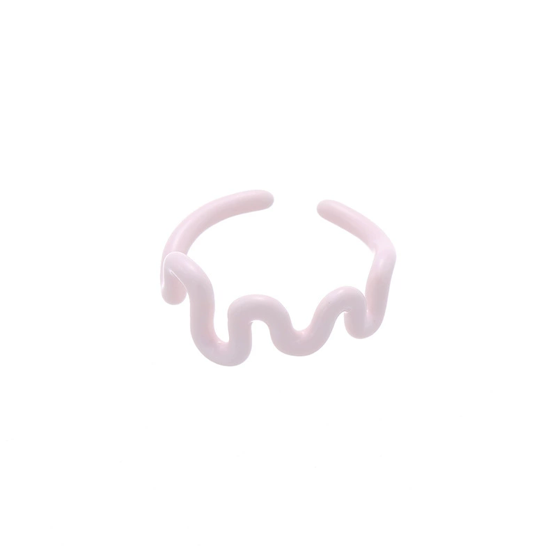 Милая брендовая кольцо одного размера ручной работы, простой и элегантный дизайн, широкая палитра цветов
