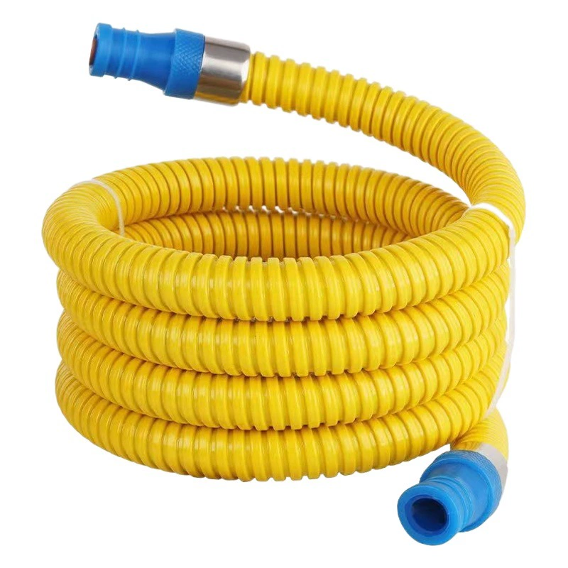 Бытовая газовая труба газовый шланг Сжиженный газ Газовая Плита Природного Газа бронированная нержавеющая сталь металлическая Взрывозащищенная Труба среднего давления