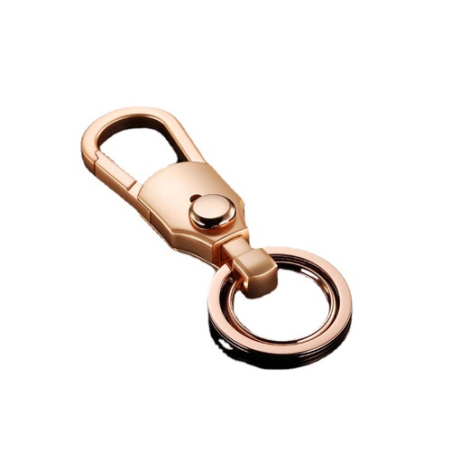 jobon China keychain business buckle metal car keychain creative gift ZB098 gift box packaging