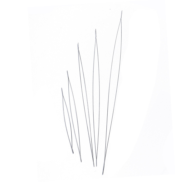 어울리는 스타일#오픈 망간강 비드 바늘| 5.8/7.6/10.2/11.5/12.8cm 각 1개 5개/팩