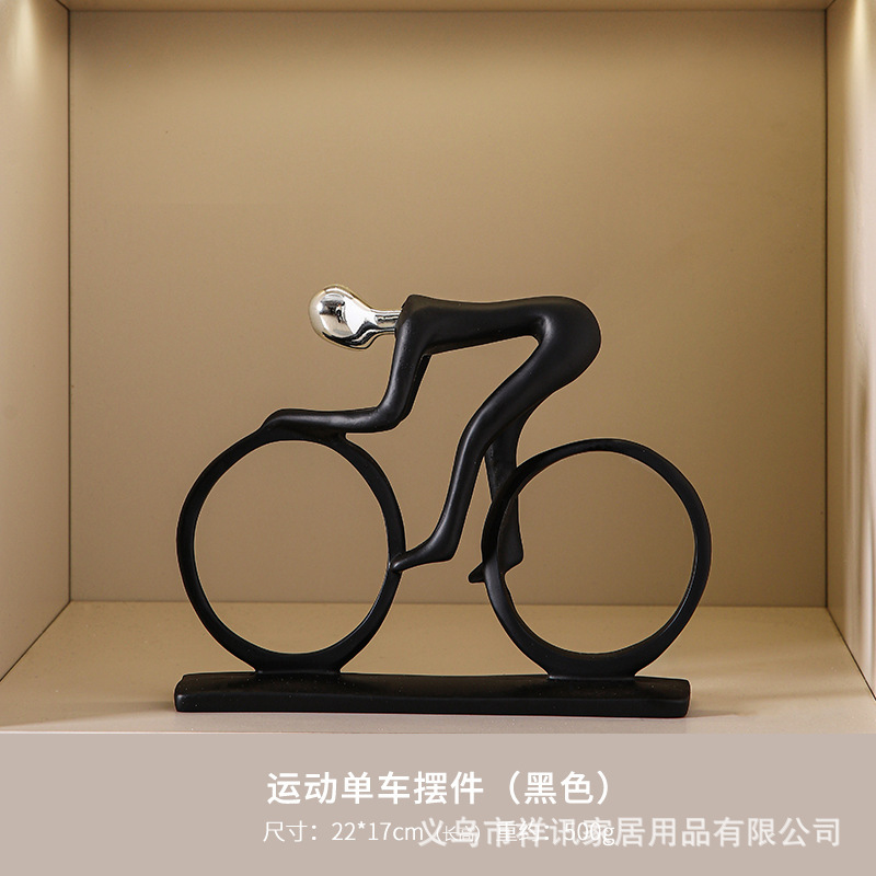 ライト高級クリエイティブ電気メッキ工芸品樹脂装飾品リビングルームオフィスワインキャビネット装飾新築祝いギフト卸売|undefined