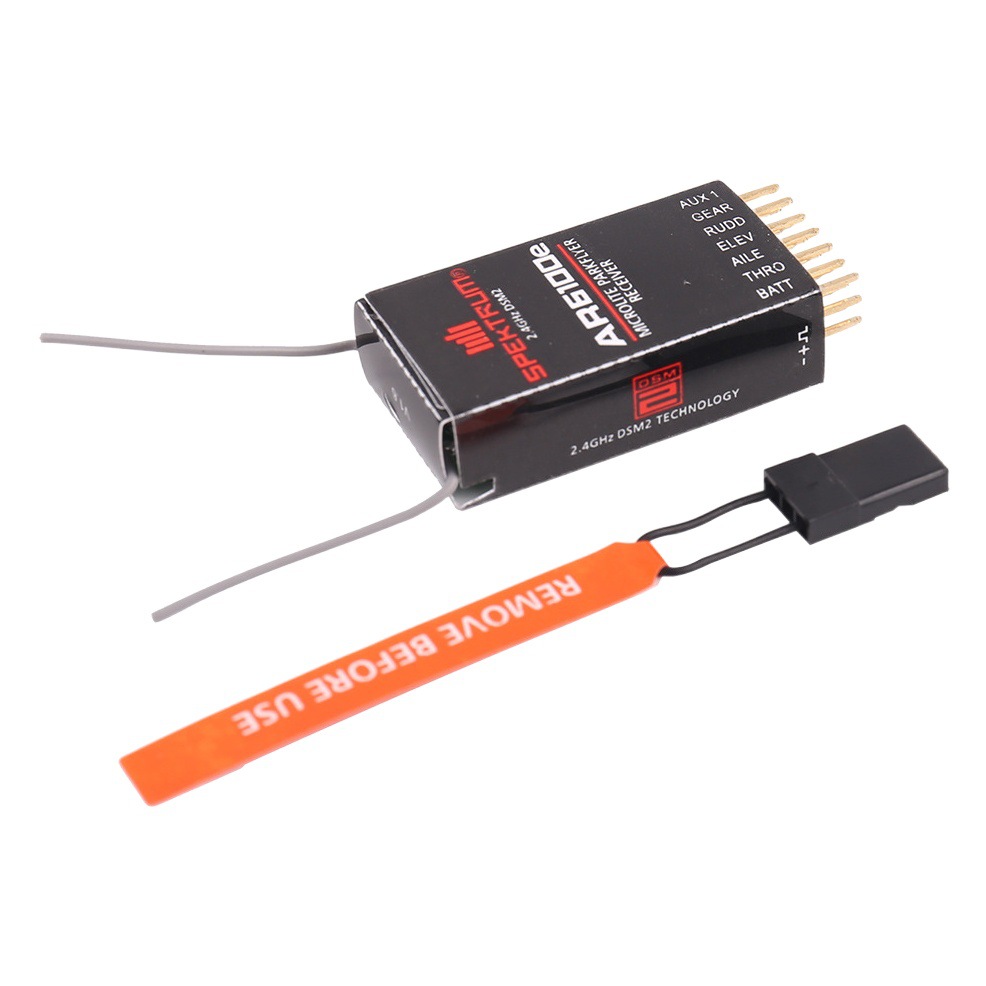 SPEKTRUM AR6100e/DSM2 receptor/JR 2.4G receptor dron FPV mini 6 canales