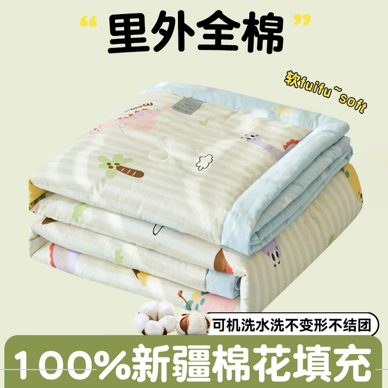 Summer cotton summer duvet, washable, Birthday gift