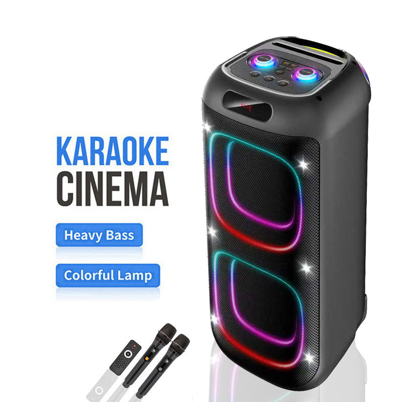 Cross-Border New Product 10inch High-Power Subwoofer Audio Supports Tws Wireless Stereo Portable Outdoor Speaker