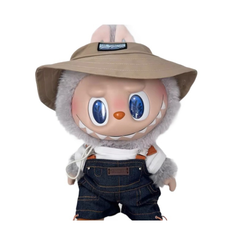 Labubu ラブブ 38 センチメートル大春ワイルドホームシリーズビニールぬいぐるみ手作りおもちゃ祖国バージョン|undefined