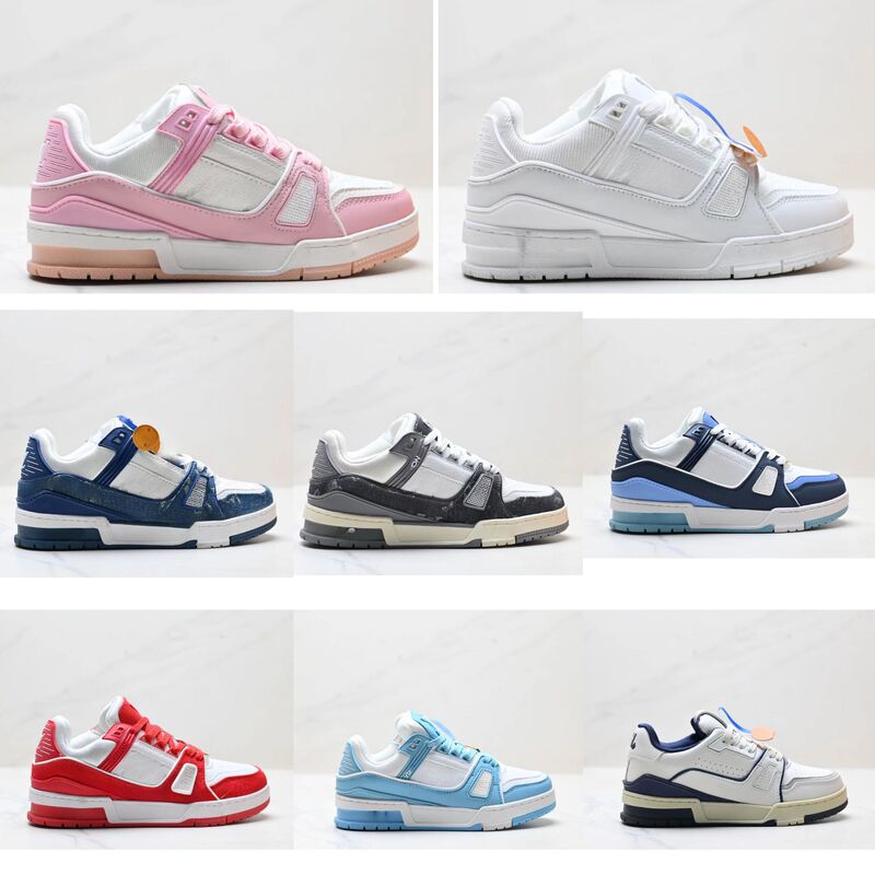 Foreign Trade Lujia Trainer White Cement White Shoes Female Denim Blue Fashion Casual Sports Couple Men and Women Sneakers Foreign Trade Lujia Trainer White Cement White Shoes Female Denim Blue Fashion Casual Sports Couple Men and Women Sneakers