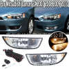 Suitable for Mitsubishi 07-16 Lancer LANCER EX front halogen fog light assembly day line light light light fog lights