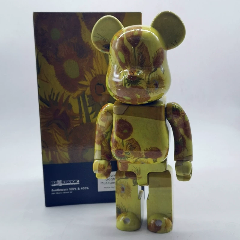 Bearbrick агрессивный медведь пустая гора 2G сустав агрессивный медведь подвергся электрохимической обработке суставы, полярный медведь 400% цветная коробка
