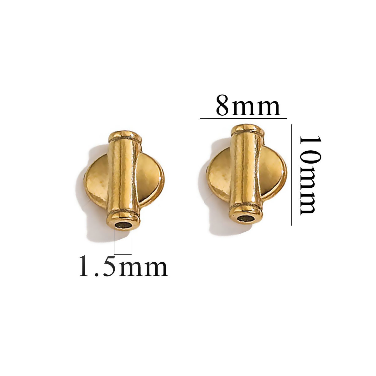 Cuentas de acero inoxidable búho elefante cabeza de buda diamante de fantasía cuentas de separación de nube de espalda DIY accesorios de joyería de cuentas al por mayor