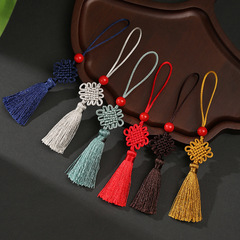 Dragon Knot Bookmark Tassel Chinese Knot Small Tassels Hanging Tassels USB Drive Tassels Multi-Color Mini Tassels Wholesale from Manufacturer