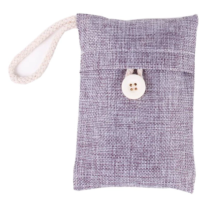 Прямые поставки с фабрики в наличии оптом Amazon Популярные льняные автомобильные бамбуковый уголь мешок 100 г автомобильный дезодорант активированный уголь мешок