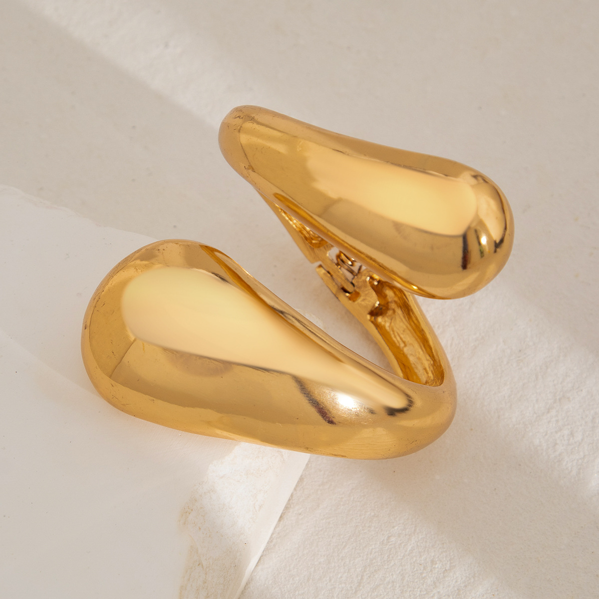 13g Weight Rings, Bracelets Classification 1 Piece Quantity Casual, Party, Street Occasion Alloy Material Solid Color Pattern All Seasons Season Women's Gender Plating Design Cool Style, IG Style Style Gold, Silver Color Cool Style IG Style Solid Color Alloy Plating Women's Rings Bracelets 12