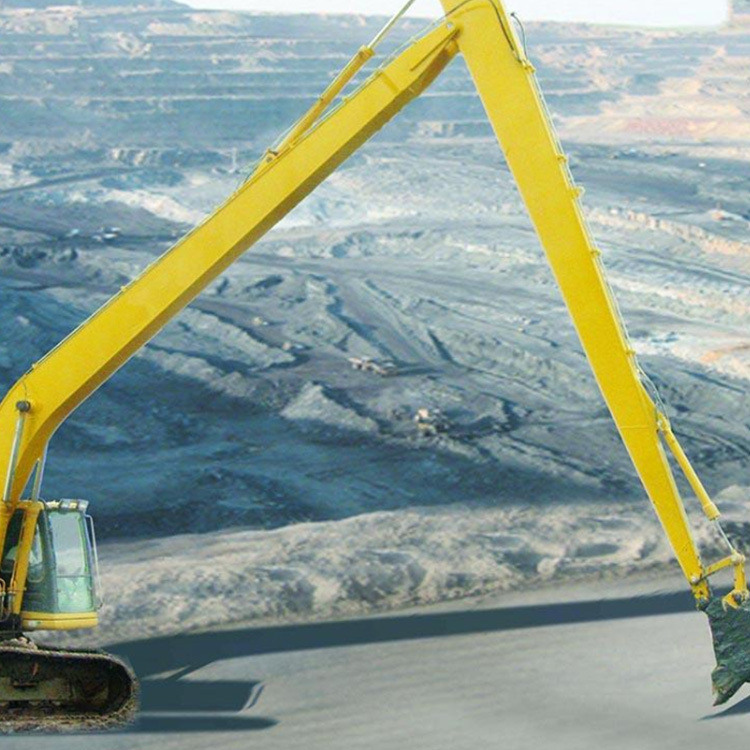 1 改装勾机18米挖掘机臂 铲车改装大臂加长 伸缩臂