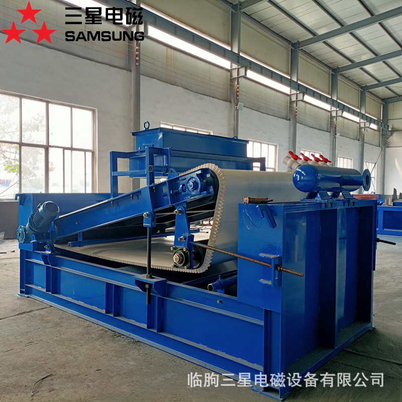 平板磁选机永磁湿式除铁器板式强磁铁矿提纯机矿山磁选设备