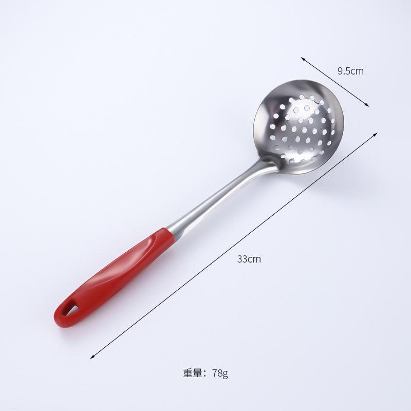 ステンレス鍋シャベルスプーン調理器具セット家庭用炒め物スプーンシャベル台所シャベルスプーン漏れスプーンホテル用品|undefined
