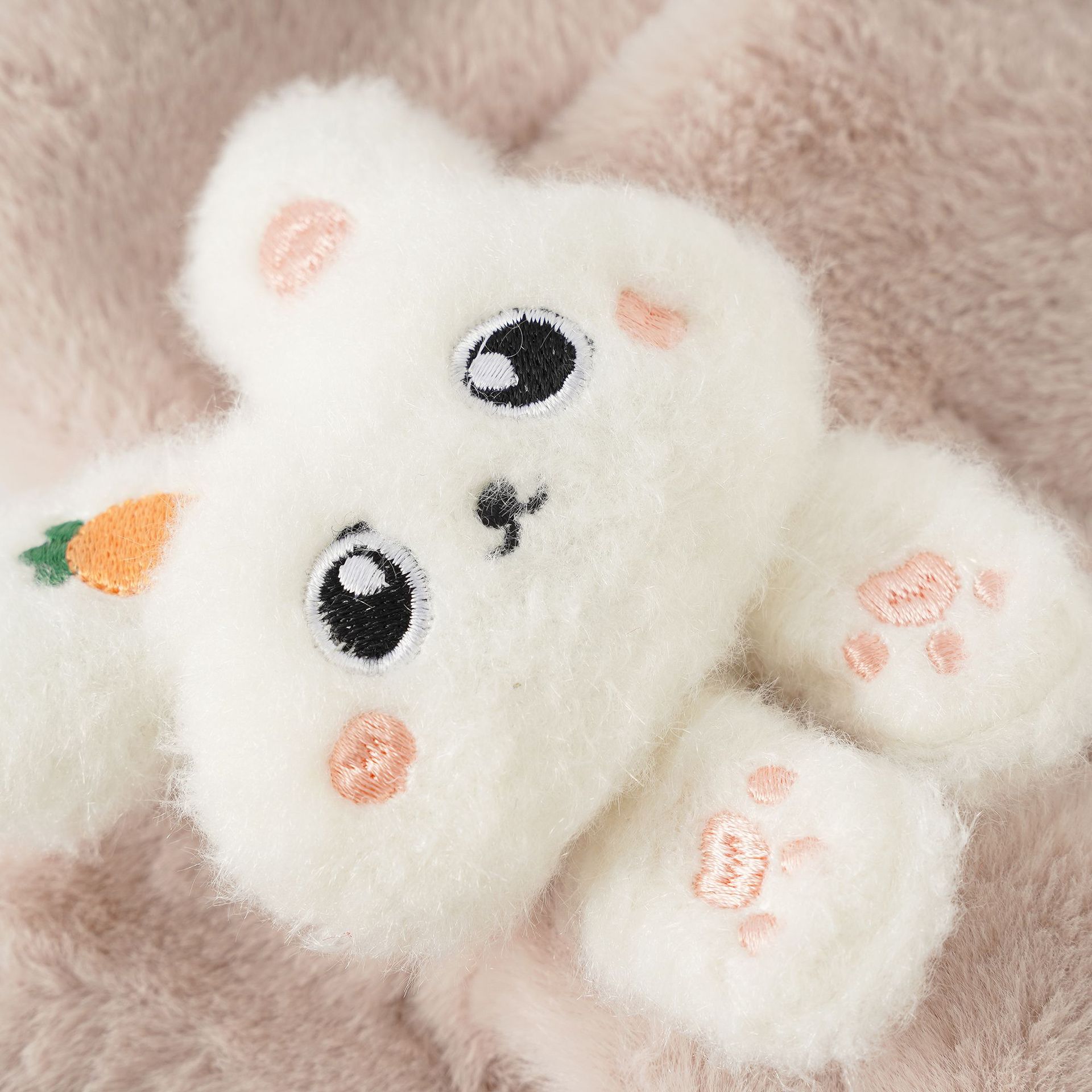 Bufanda de los niños de otoño e invierno de las niñas estilo coreano bebé niñas felpa cálida bufanda Otoño e Invierno Nuevo image 5