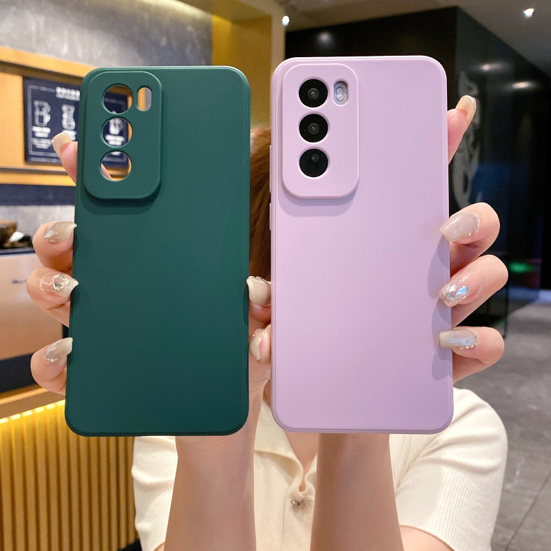OPPOA5携帯電話ケースに適しています、マットTPUストレートエッジ保護ケース、A6pro、vivo Reno13、フルカバー、ソフト、耐衝撃ケース|undefined