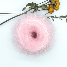 现货手混线毛线团细毛线手工钩织线长毛猫毛 diy特种纱钩织线围巾