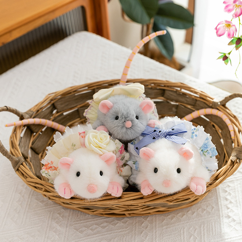 Juguetes de peluche de flores transfronterizas al por mayor flujo encantador nuevo muñeca de ocho pulgadas muñecas de peluche