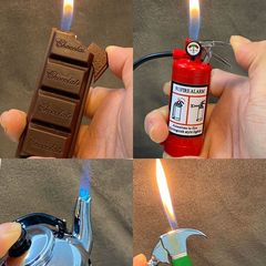 【一件代發】熱水壺高壓鍋煤氣扳手老虎鉗火柴充氣打火機創意個性