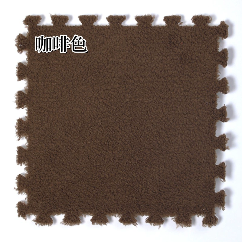 Ковровая плитка напольная, 30×30 см (толстая), гостиная и спальная комната, однотонные варианты цвета