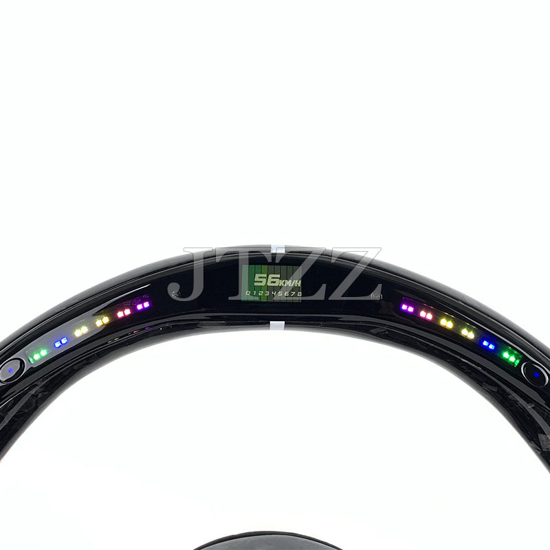 Suitable for Volkswagen MK7.5 Golf GTI7 LED carbon fiber car steering wheel modification vw golf 7