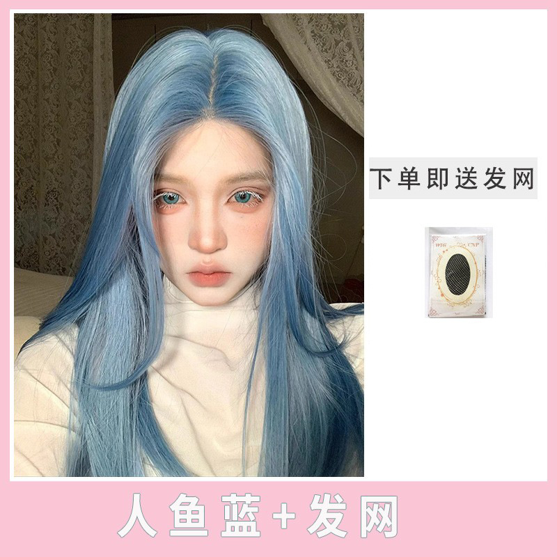 Mermaid Blue-Hair Net