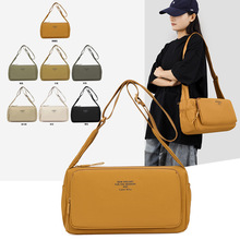 新款大容量轻便斜挎包高颜值单肩包耐脏外出旅游法式女包