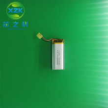 3.7V可充电电池602050聚合物锂电池600MAH 美容仪照相机对讲机等