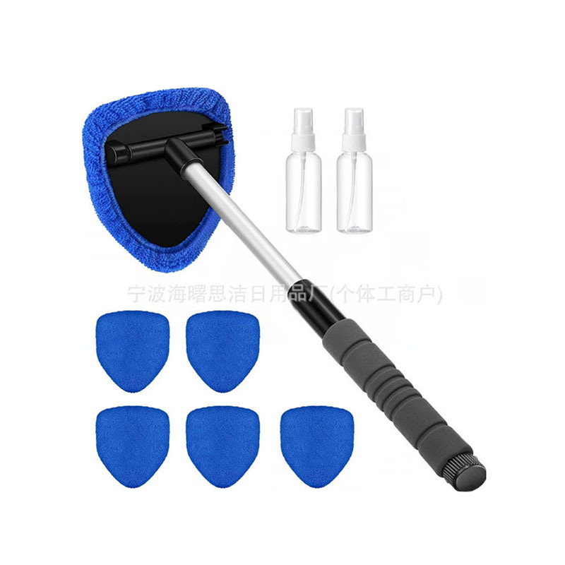 1세트 (5면 신축 스펀지 막대 + 파란색 천 커버 6개 + 스프레이 용기 2개)