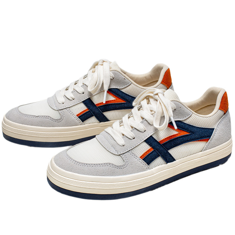 Zapatos de hombre 2025 nuevo estilo verano transpirable malla Forrest Gump zapatos planos todo fósforo aumento zapatos de lona zapatos deportivos casuales de moda image 5
