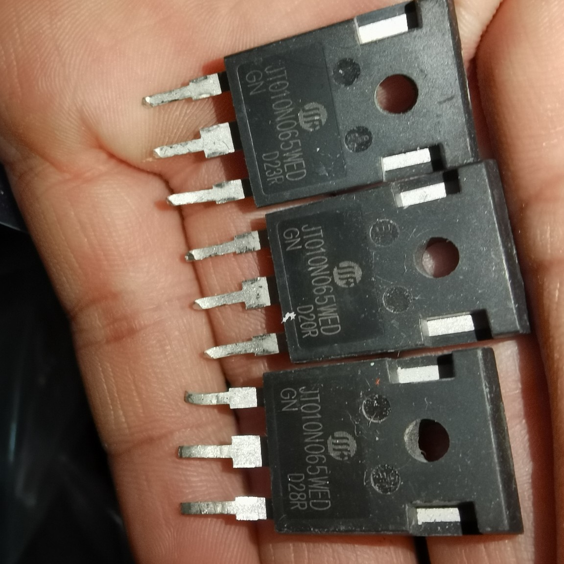 供应优质拆机大进口芯片IGBT管JT010N065WED 20A650v带阻