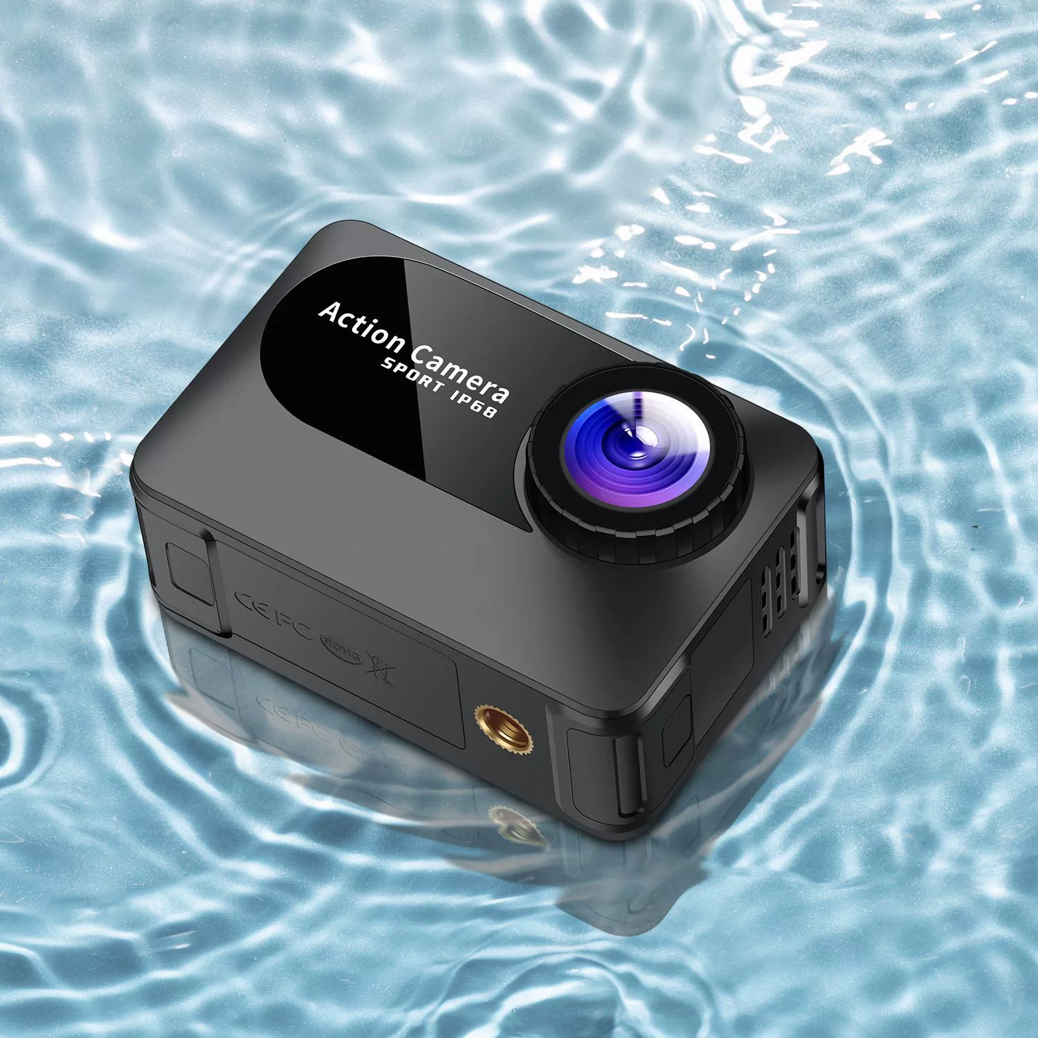 Заводская индивидуальная спортивная камера 4K60, корпусная, водонепроницаемая, интеллектуальная, высокоразрешающая, наружная, антишок, DV камера