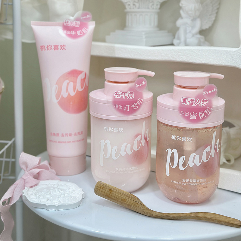 Amaryllis Translucent Radiance Four Seasons Moisturizing Bare Skin Body Essence Lotion for Teenagers - Peach, for a Refreshing and Smooth Skin 5