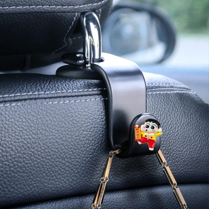 Nuevos adornos de coche súper lindos Año nuevo pequeño nuevo pequeño automóvil de dibujos animados consola central de navegación decoraciones de la pantalla sacudiendo la cabeza