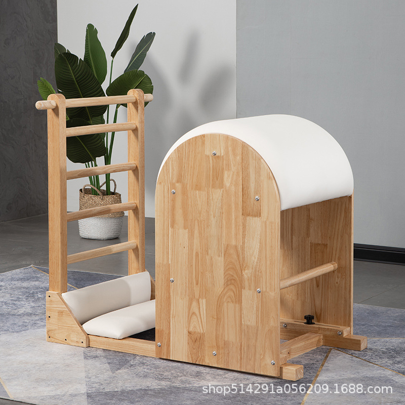 Pilates doméstico aleación de aluminio cama central plegable multifuncional comercial yoga equipo de entrenamiento de madera sólida