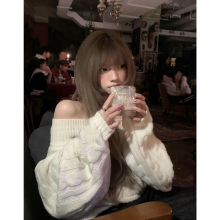 7 ONLINESTORE��ɫһ�ּ�ᘿ�ë��Ů6����㼑��L�����@����